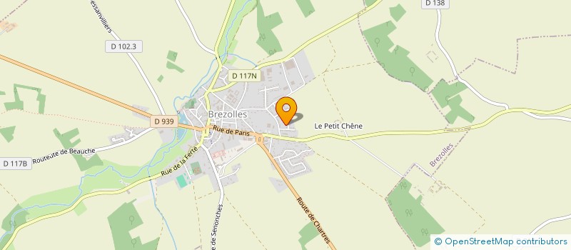 localisation de l'entreprise MADAME JOHNNYA LE MEUR à BREZOLLES
