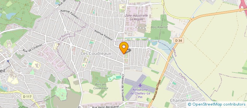 localisation de l'entreprise MADAME JOHNSON MAFINA  CHELLES