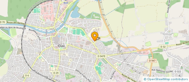 localisation de l'entreprise MADAME JOICE DOS SANTOS VALERIO  DAX