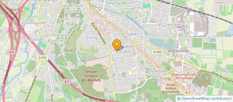 localisation de l'entreprise MADAME JOLAINE LANGUILLAT à ORANGE