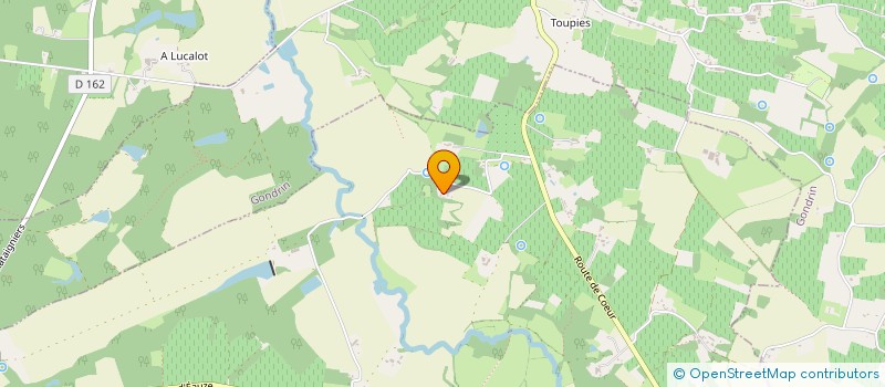 localisation de l'entreprise MADAME JOLANTA GRUSZKA  COURRENSAN