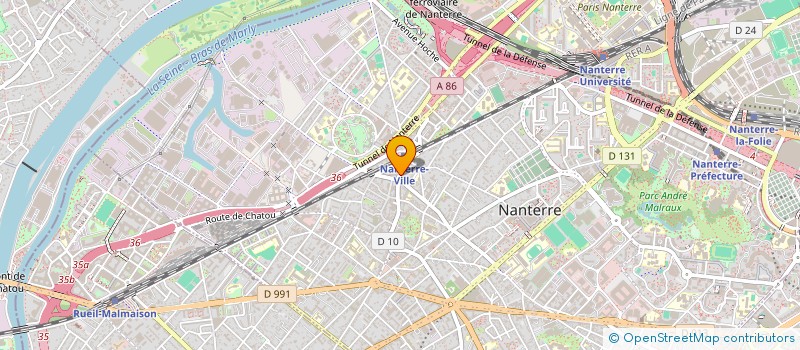 localisation de l'entreprise MADAME JOLANTA ROZYCKA à NANTERRE