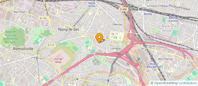 localisation de l'entreprise MADAME JOLANTA WOJDA à NOISY-LE-SEC