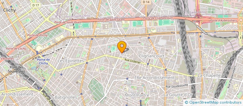 localisation de l'entreprise MADAME JOLENE SLATER  PARIS