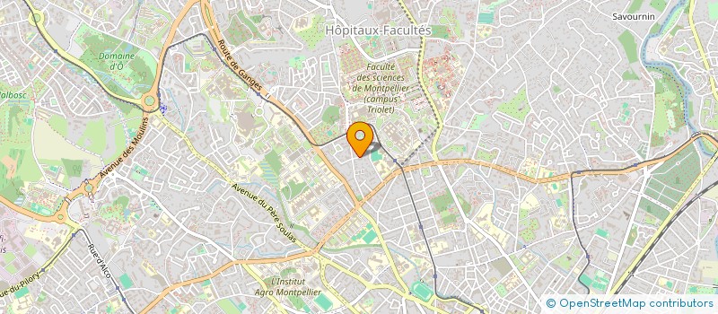 localisation de l'entreprise MADAME JOMANA ABBOUD à MONTPELLIER