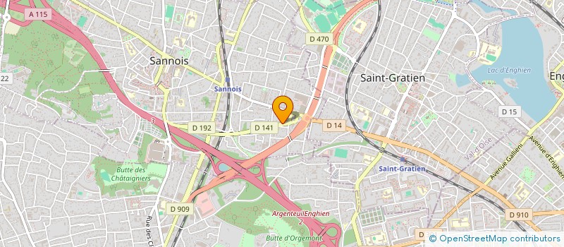 localisation de l'entreprise MADAME JONAS ECK  SANNOIS