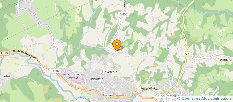 localisation de l'entreprise MADAME JONE VELASCO  SAINT-PEE-SUR-NIVELLE