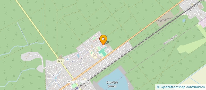 localisation de l'entreprise MADAME JONI DE YOUNG  MARCHEPRIME