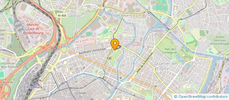 localisation de l'entreprise MADAME JONI PICK à STRASBOURG