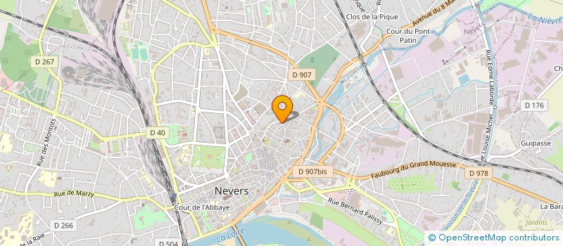 localisation de l'entreprise MADAME JOO YOUNG CHOE à NEVERS
