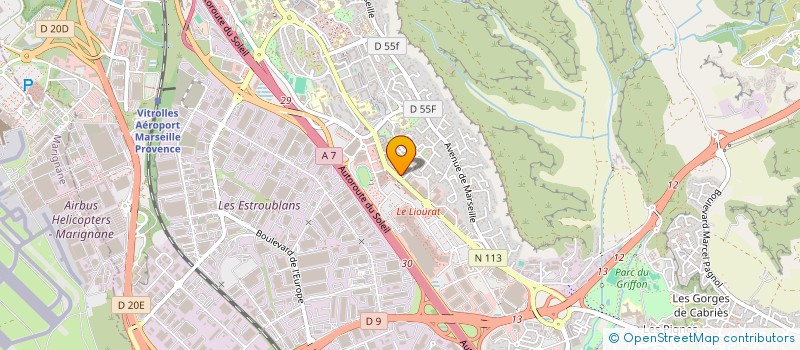 localisation de l'entreprise MADAME JOOHANE ABDERRAHMANI  VITROLLES