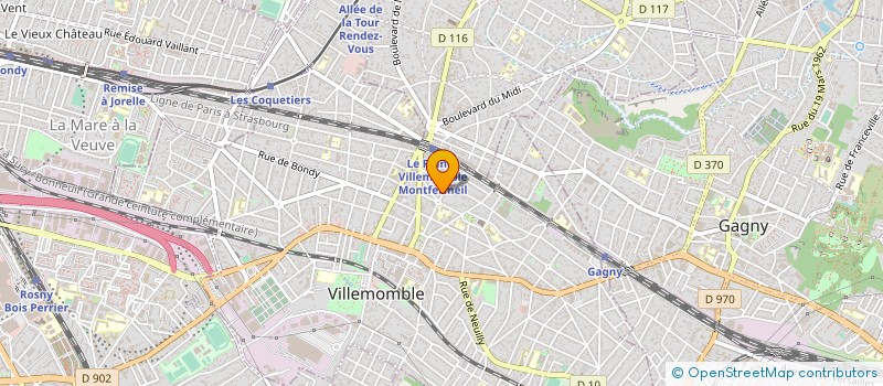 localisation de l'entreprise MADAME JORANE REST  VILLEMOMBLE