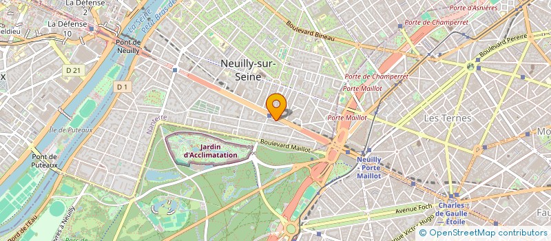 localisation de l'entreprise MADAME JORDANA UZAN à NEUILLY-SUR-SEINE
