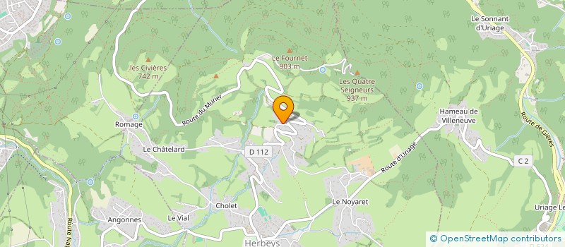 localisation de l'entreprise MADAME JORDANA VIEIRA LARA  CABOURG