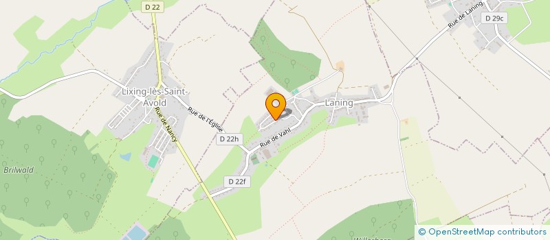 localisation de l'entreprise MADAME JORDANE CRUCIANI  LANING