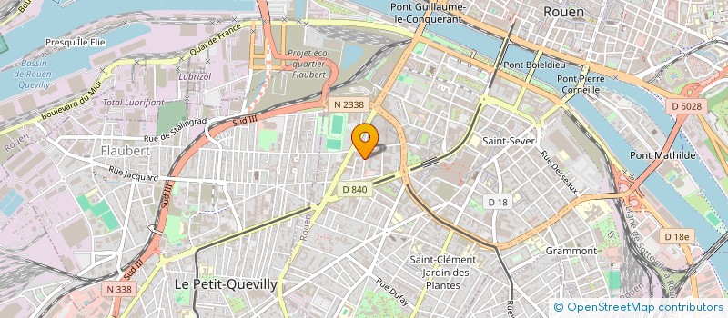 localisation de l'entreprise MADAME JORDANE GODEBIN à ROUEN