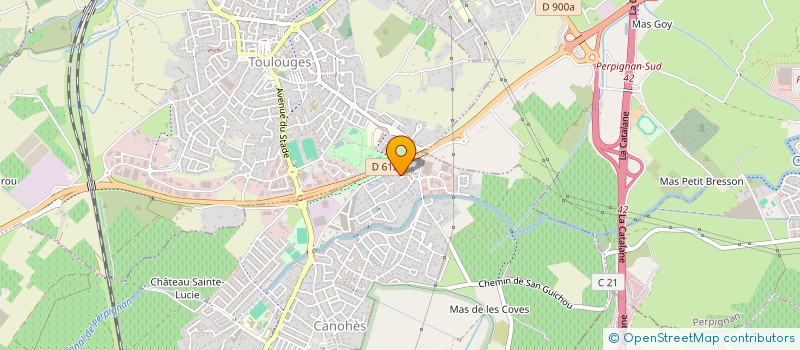 localisation de l'entreprise MADAME JORDANE NATERA  CANOHES