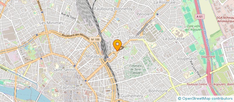 localisation de l'entreprise MADAME JORDANE PONSOLE à TOULOUSE