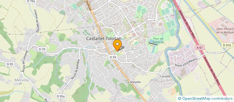 localisation de l'entreprise MADAME JORDANE SCHIAVO à CASTANET-TOLOSAN