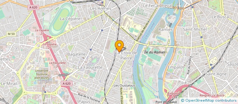 localisation de l'entreprise MADAME JORDANE THUILIE à TOULOUSE