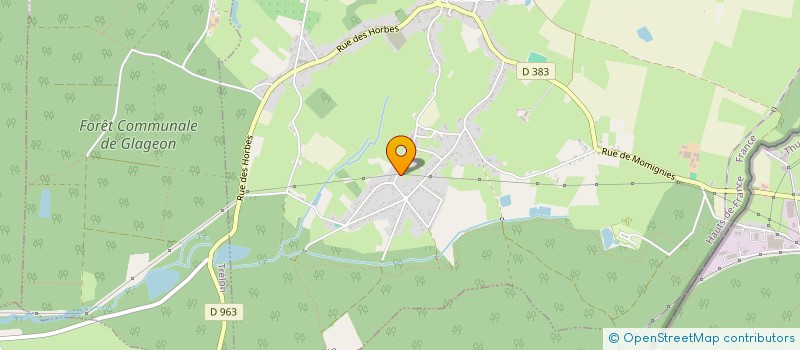 localisation de l'entreprise MADAME JORDANNE BONTEMPS  OHAIN