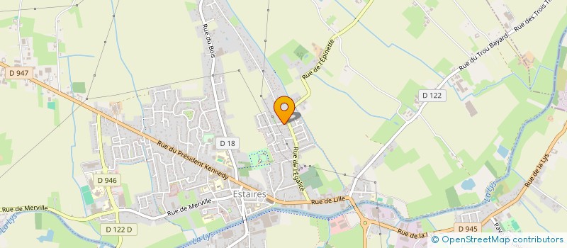 localisation de l'entreprise MADAME JORDIE PAENEN  ESTAIRES