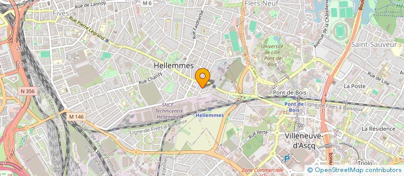 localisation de l'entreprise MADAME JOSE GOUTAS à LILLE