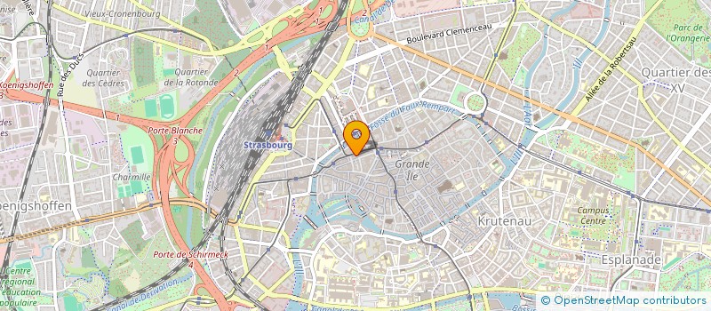 localisation de l'entreprise MADAME JOSE MATHIS à STRASBOURG