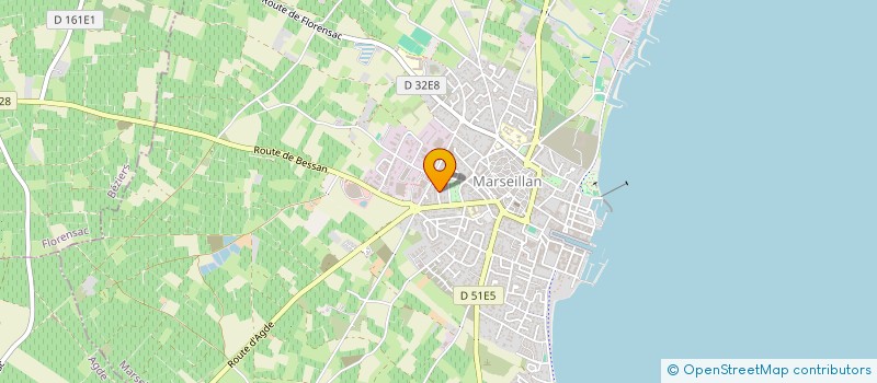 localisation de l'entreprise MADAME JOSE TERROBA à MARSEILLAN