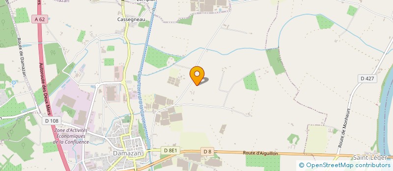 localisation de l'entreprise MADAME JOSE VARNIER  DAMAZAN