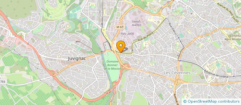 localisation de l'entreprise MADAME JOSEE APREA à MONTPELLIER