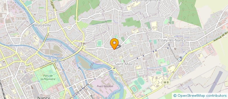 localisation de l'entreprise MADAME JOSEE BELLOMO  SAINT MAX