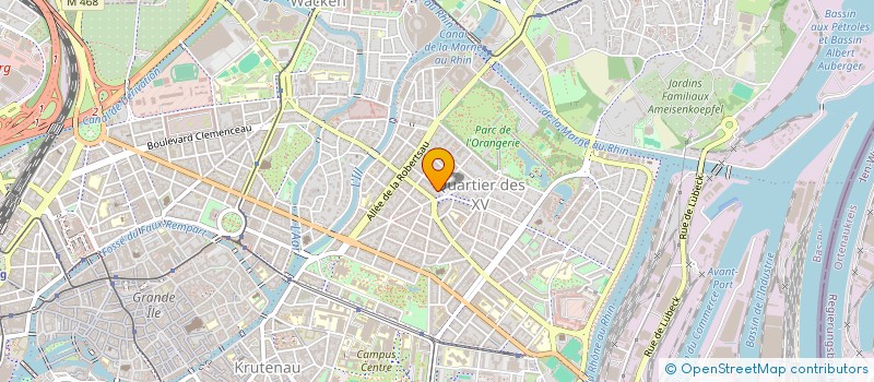 localisation de l'entreprise MADAME JOSEE BOLLACK à STRASBOURG