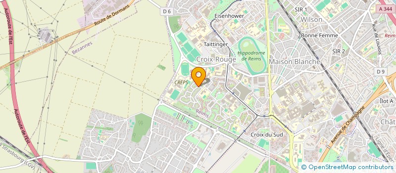 localisation de l'entreprise MADAME JOSEE COLPIN  REIMS