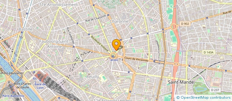 localisation de l'entreprise MADAME JOSEE DAYAN  PARIS