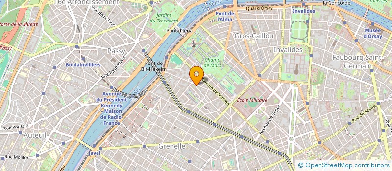 localisation de l'entreprise MADAME JOSEE GRIMAL  PARIS