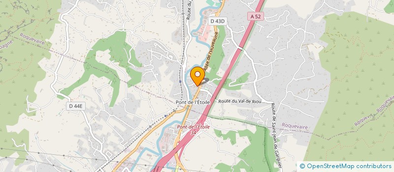 localisation de l'entreprise MADAME JOSEE PESENTI  ROQUEVAIRE