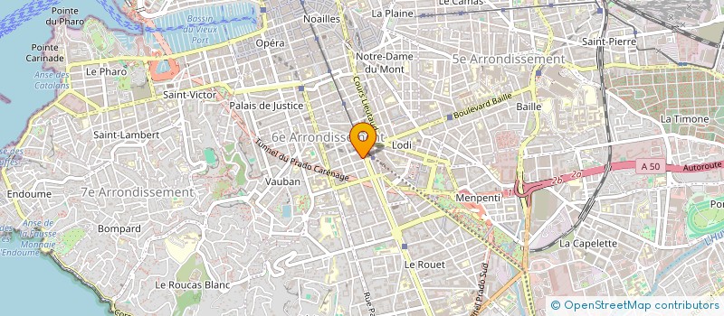 localisation de l'entreprise MADAME JOSEE TERRIS à MARSEILLE