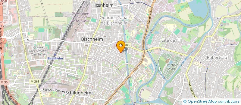 localisation de l'entreprise MADAME JOSEE TREMSAL  BISCHHEIM