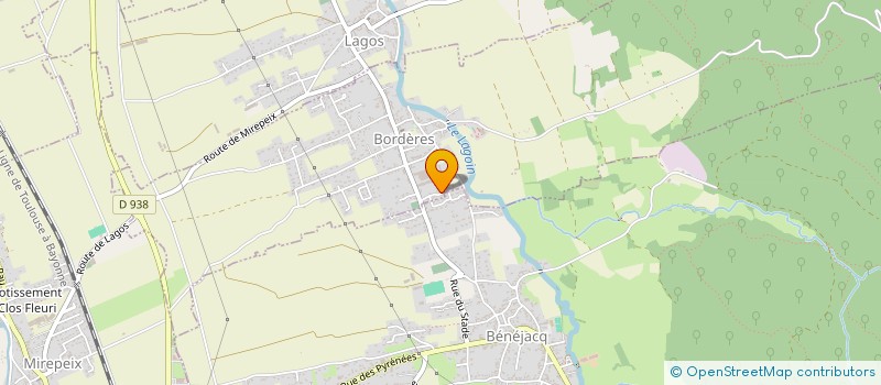 localisation de l'entreprise MADAME JOSEFA BUNALES  BORDERES