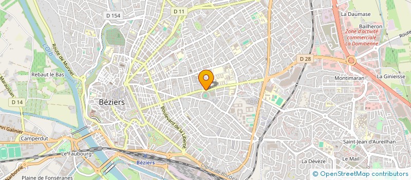 localisation de l'entreprise MADAME JOSEFA ESCRIHUELA à BEZIERS