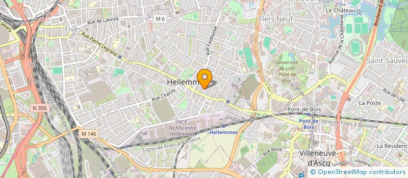 localisation de l'entreprise MADAME JOSEFA MAJEWSKI à LILLE