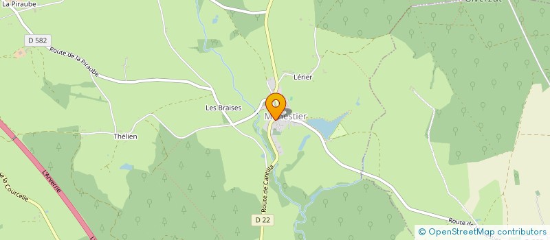 localisation de l'entreprise MADAME JOSEFA ROMERO JIMENEZ  MONESTIER