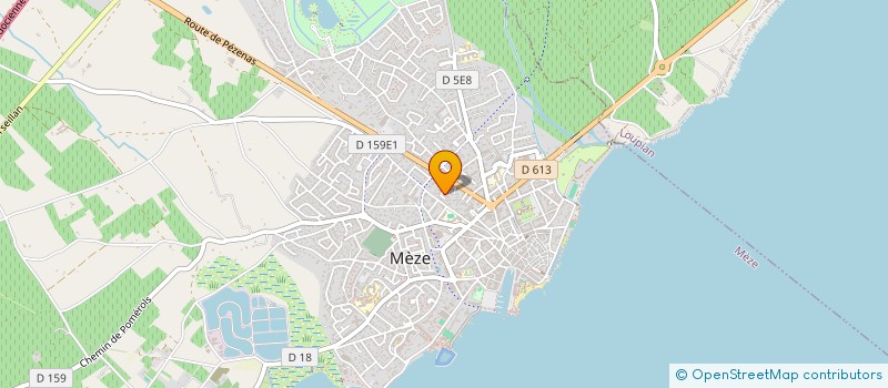 localisation de l'entreprise MADAME JOSEFA SANCHEZ à MEZE