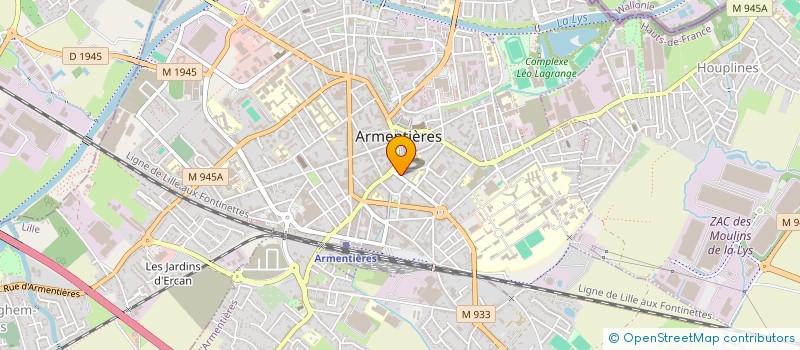localisation de l'entreprise MADAME JOSEFA SANCHEZ à ARMENTIERES