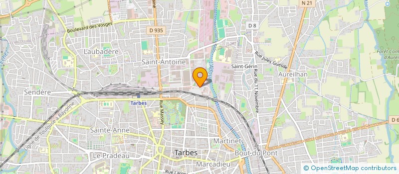 localisation de l'entreprise MADAME JOSEFA TARDIO à TARBES