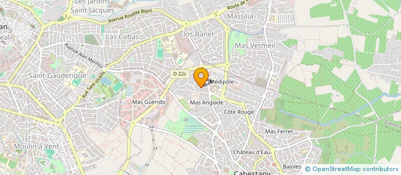localisation de l'entreprise MADAME JOSEFA VALIENTE à CABESTANY