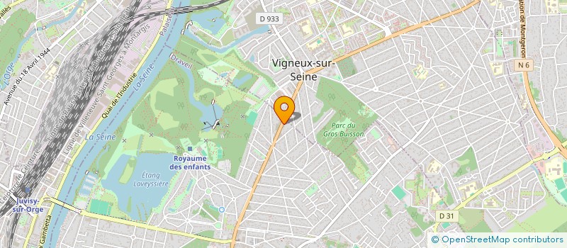 localisation de l'entreprise MADAME JOSEFINA CARVALHO DA SILVA à DRAVEIL