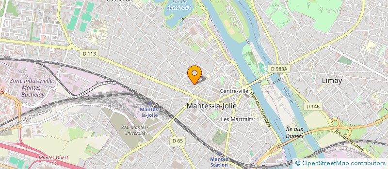 localisation de l'entreprise MADAME JOSEFINA GALICIA  MANTES-LA-JOLIE