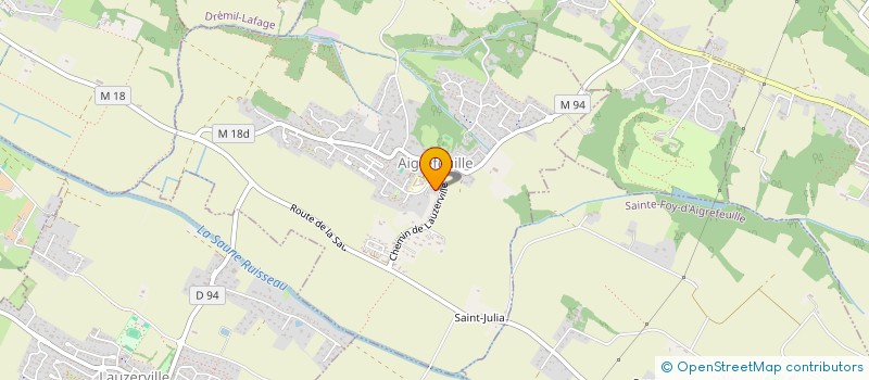 localisation de l'entreprise MADAME JOSEFINA NORIEGA  AIGREFEUILLE